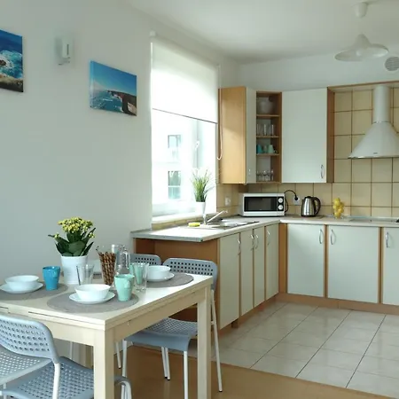 Lägenhet Bernadowska Apartmenty Lu 800m Plaza Sopot